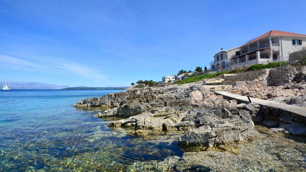 Schoenes Ferienhaus Direkt Am Meer Stomorska Extérieur photo